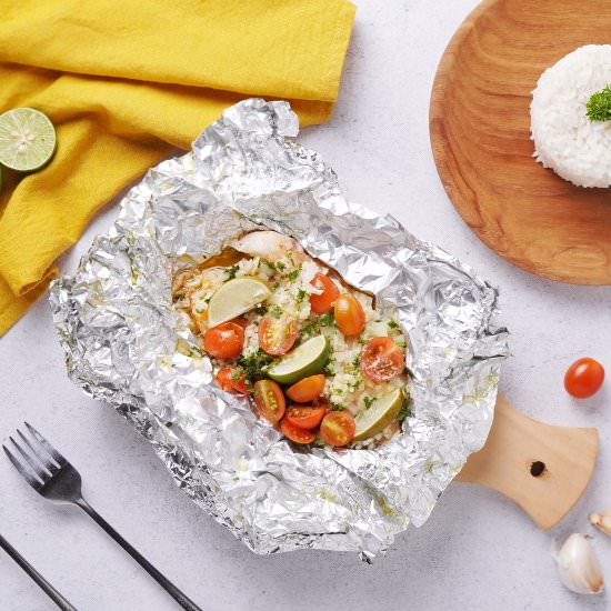 Baked Tilapia in Foil - Recipe photo by classicbakes