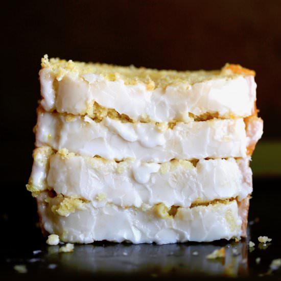 Vegan Lemon Loaf Cake - Recipe photo by theconscientiouseater