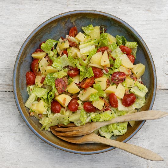 BLT Potato Salad! - Recipe photo by Framed Cooks