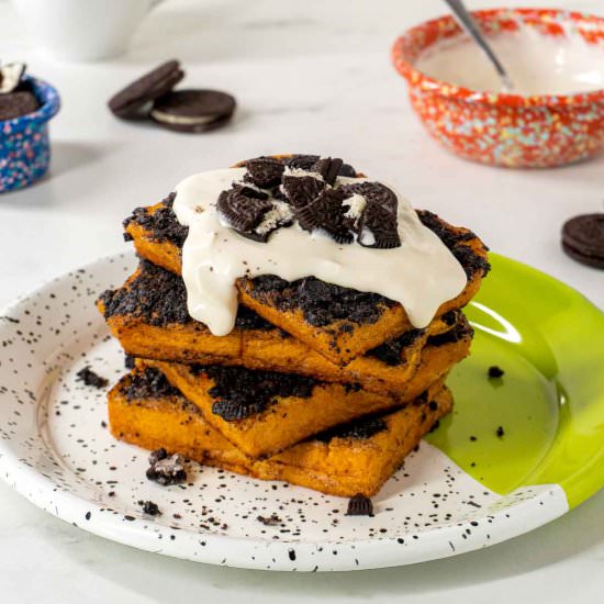 Oreo French Toast - Recipe photo by chocolatesandchai