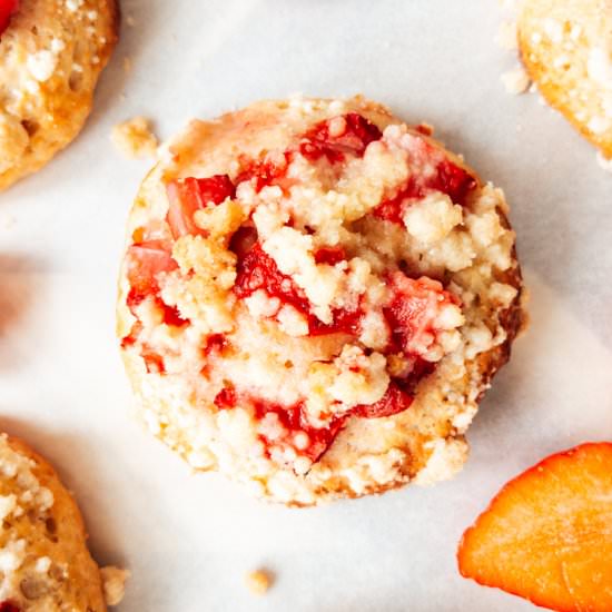 Strawberry Crumble Buns - Recipe photo by Together to Eat