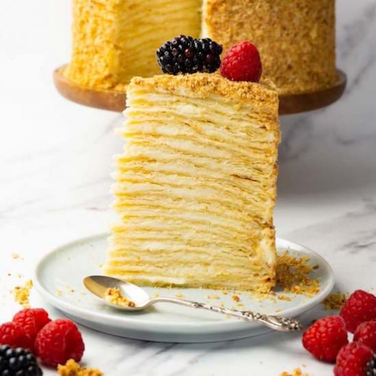 Napoleon cake - Recipe photo by sugarpursuit