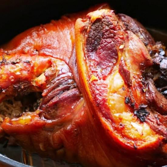 Very tender pork knuckle - Recipe photo by AllChefRecipes