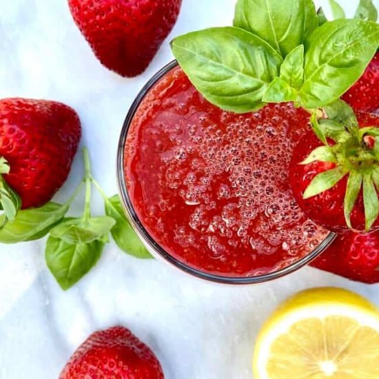 Strawberry Cocktail & Mocktail - Recipe photo by Maplewoodroad.com