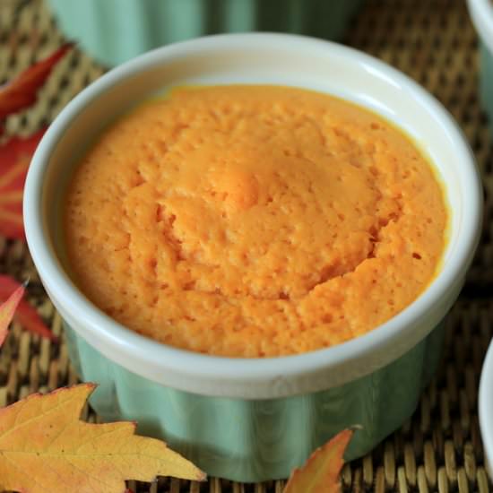 Baked Pumpkin Custard - Recipe photo by remakemyplate