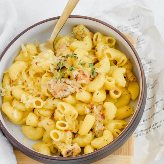 Chicken Ranch Mac 'n Cheese - Recipe photo by apaigeofpositivity
