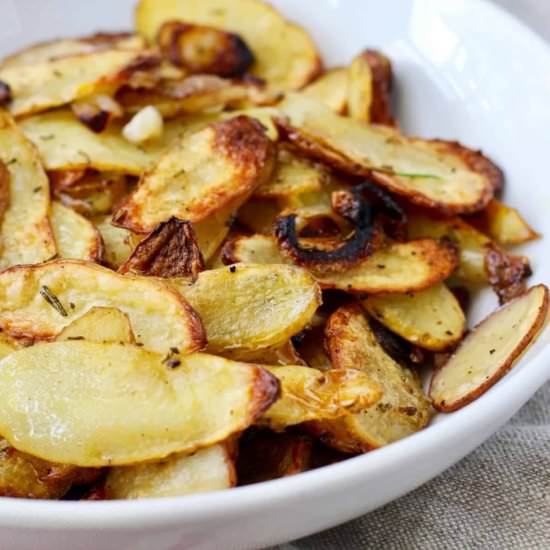 Roasted Fingerling Potatoes - Recipe photo by karenskitchenstories