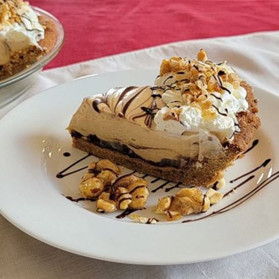 Chocolate Peanut Butter Pie - Recipe photo by DessertsWithStephanie