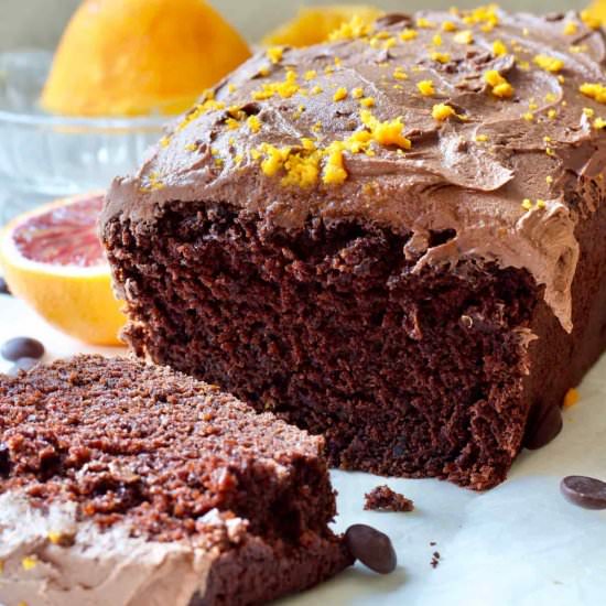 Vegan Chocolate Orange Cake - Recipe photo by joskitchenlarder