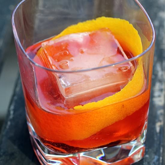 Tony Negroni - Recipe photo by Food Gal