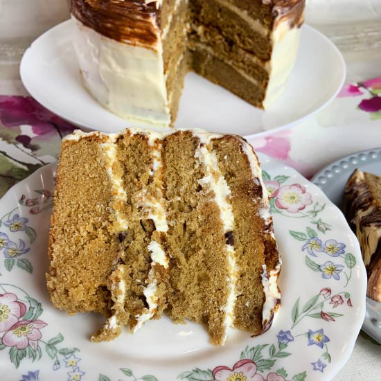 Coffee flavored cake - Recipe photo by hornoMX