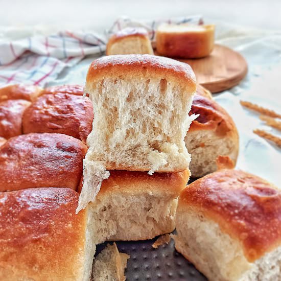 Soft Sandwich Roll Bread. Poolish m - Recipe photo by MyHomeDiaryinTurkey