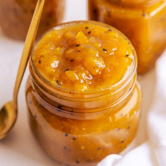 Mango Chutney Recipe - Recipe photo by KitchenSanctuary