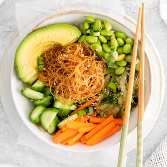 Spring Roll in a Bowl - Recipe photo by ToSimplyInspire
