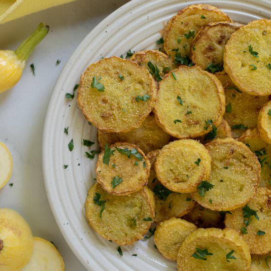 Fried Squash: A Southern Classic - Recipe photo by biscuitsandburlap