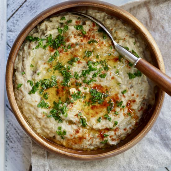 Baba Ganoush - Recipe photo by simmerandsauce