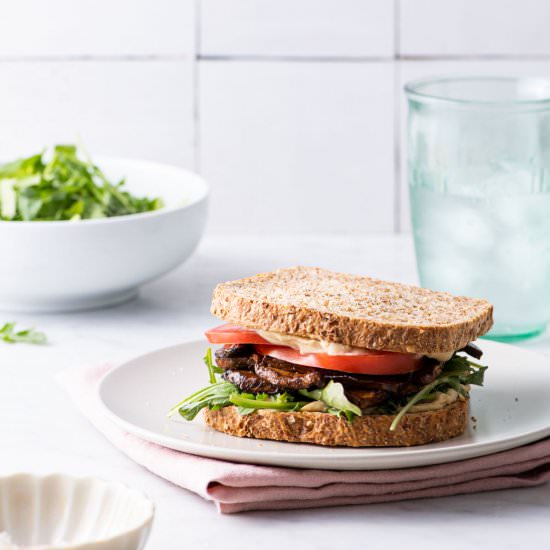 Mushroom Sandwich - Recipe photo by thenewbaguette