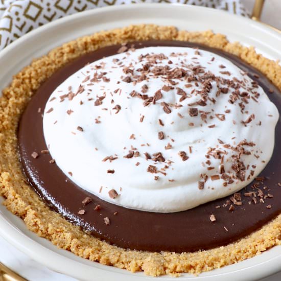 Chocolate Pie - Recipe photo by Whitney Bond