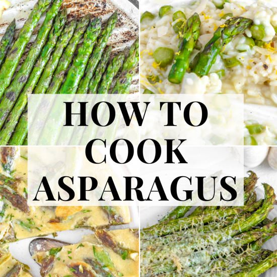 How to cook Asparagus +10 Recipes - Recipe photo by theplantbasedschool
