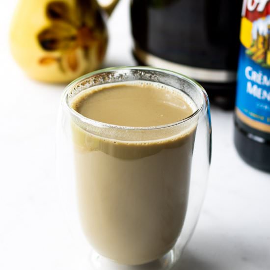 Crème de Menthe Coffee - Recipe photo by LifesLittleSweets