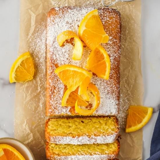 Gluten-Free Orange Olive Oil Cake - Recipe photo by Blues Best Life