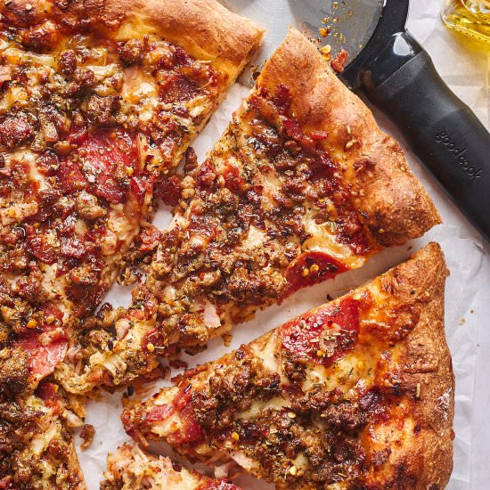 Meat Lovers Pizza - Recipe photo by grandbabycakes