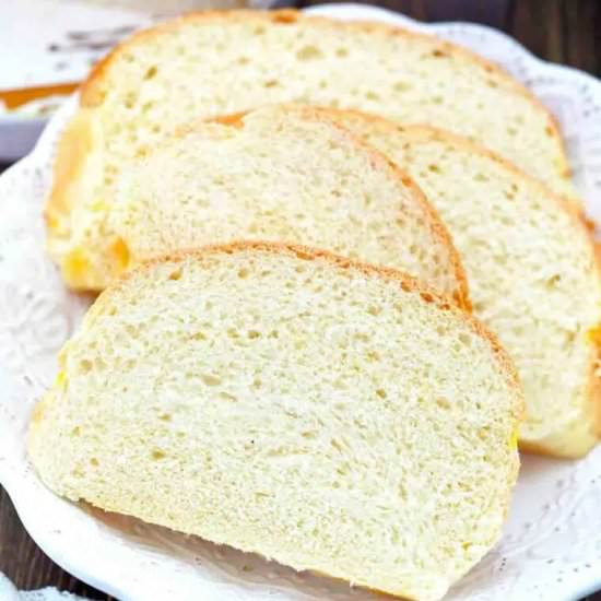 Air Fryer Bread - Recipe photo by peasandpeonies