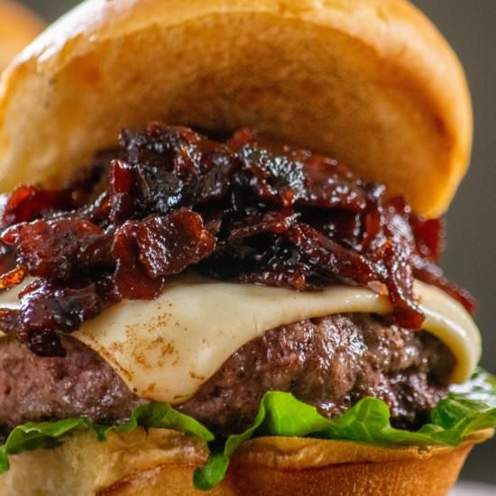 Bourbon Bacon Onion Jam - Recipe photo by JawnsICooked