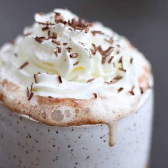 Nutella Hot Chocolate (Vegan!) - Recipe photo by theconscientiouseater
