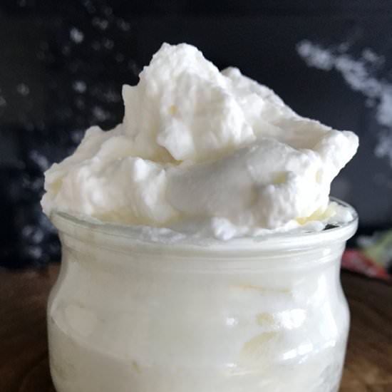 Homemade Whipped Cream Topping - Recipe photo by emkayskitchen