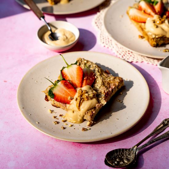 Easy Vegan Baked Oats - Recipe photo by veganpunks