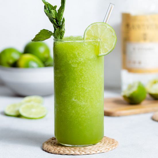 Frozen Mojito - Recipe photo by thehealthfulideas