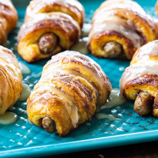 Cinnamon Roll Pigs in a Blanket - Recipe photo by spicysouthernkitchen
