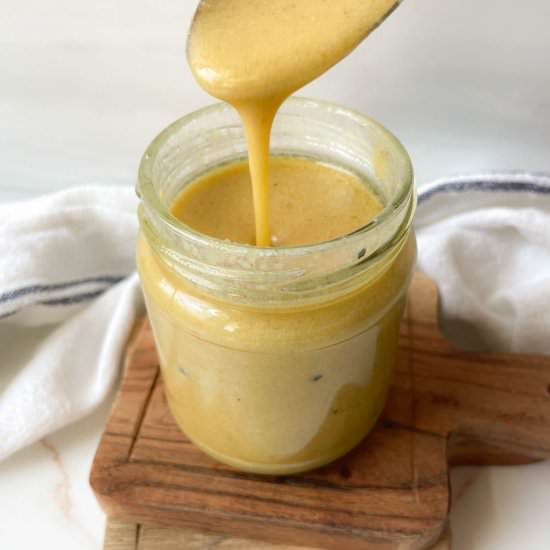Vegan Honey Mustard Dressing - Recipe photo by frozen_bananas_