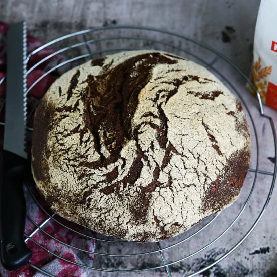 Spelt Bread with Blueberry Wild Yea - Recipe photo by angiesrecipes