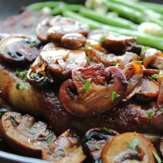 Caramelized Mushrooms and Onions - Recipe photo by agoudalife