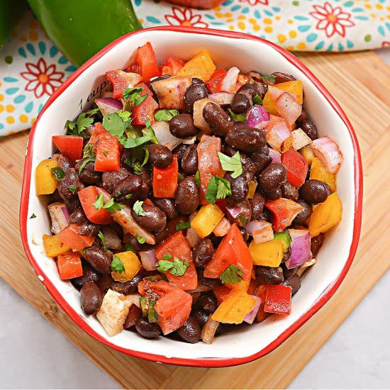 LOW-CARB KETO COWBOY CAVIAR - Recipe photo by Stylish Cravings