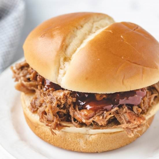 Instant Pot Root Beer Pulled Pork - Recipe photo by eatinginaninstant
