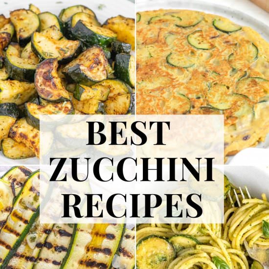 Best Zucchini Recipes+Cooking Tips - Recipe photo by theplantbasedschool