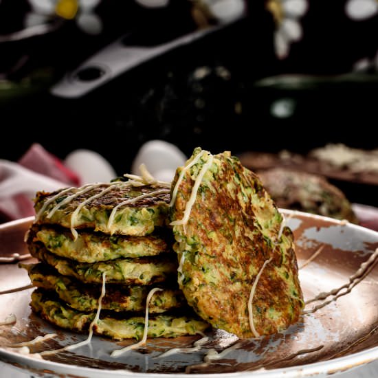 Zucchini Fritters Recipe - Recipe photo by suncakemom