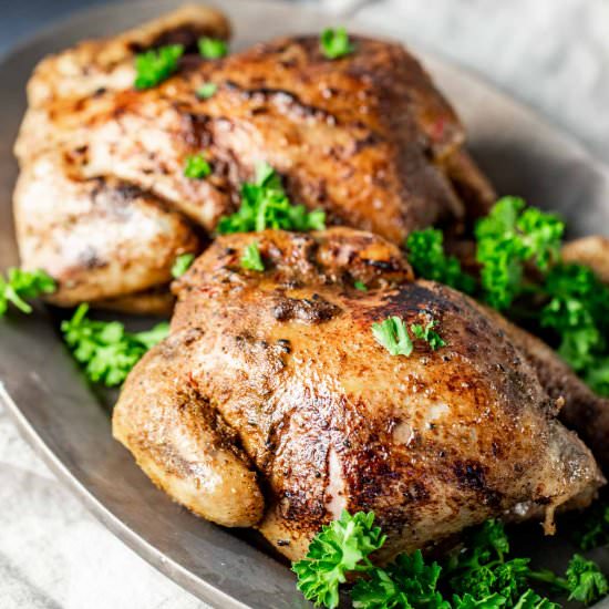 Sous Vide Cornish Hens - Recipe photo by Went Here 8 This