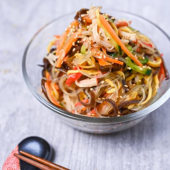 "Harusame" Glass Noodle Salad - Recipe photo by Sudachi Recipes