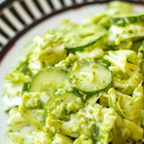 Green Goddess Salad Recipe - Recipe photo by HIldaskitchenblog