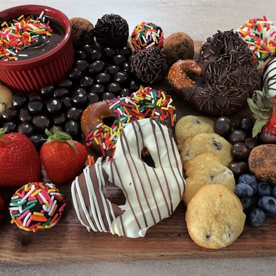 How to Make a Dessert Board - Recipe photo by tequila.and.flour