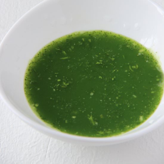 Chadon Beni Sauce Recipe - Recipe photo by wetrinifood