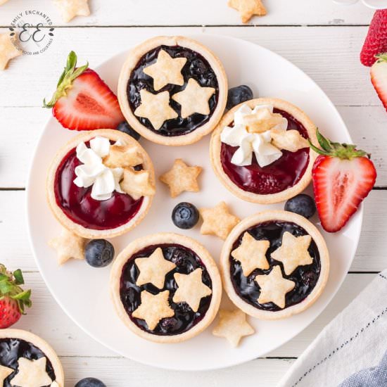 4th of July Mini Pie Bites - Recipe photo by emilyenchanted