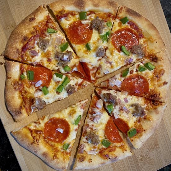 Cold Fermented Pizza Dough - Recipe photo by Flipped-Out Food