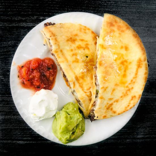 Keto Philly cheesesteak Quesadilla - Recipe photo by MyLifeCookbook