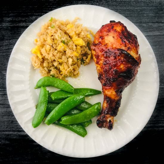 Sticky Keto Drumsticks in Air Fryer - Recipe photo by MyLifeCookbook