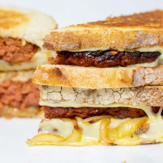 Patty Melt - Recipe photo by contentednesscooking